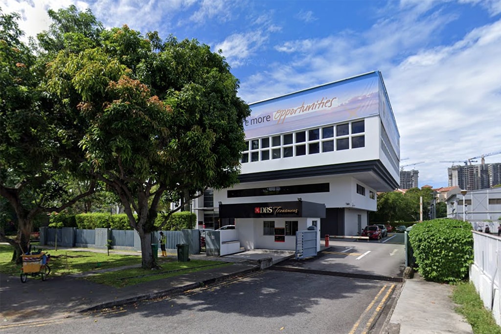 Photograph of DBS Treasures Head Office - 42 Upper East Coast Road, Singapore. An A&A project by M&E consultants CCA & Partners Pte Ltd.