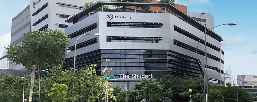Photograph of Seagate Singapore Design Centre - completed by engineering consultants